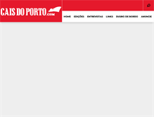 Tablet Screenshot of caisdoporto.com